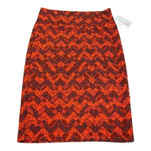 New LuLaRoe Cassie Pencil Skirt  Meduim Orange